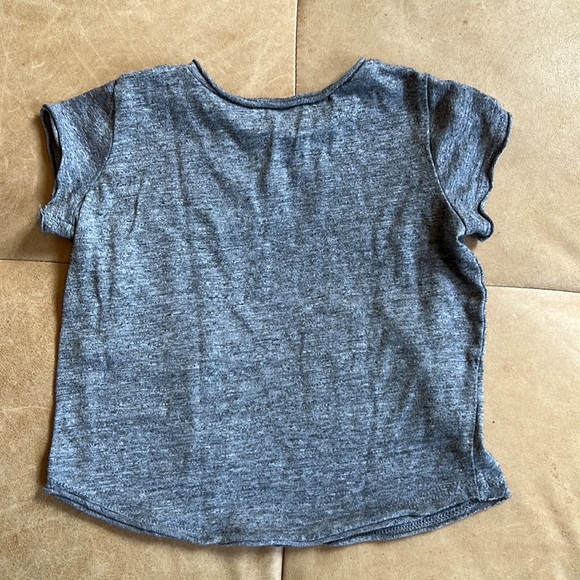 Grayson Mini 2T soft gray t-shirt - Picture 2 of 3